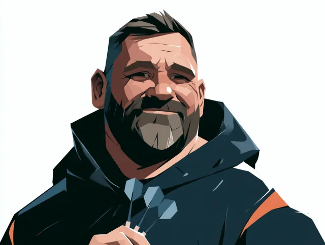 Big Baz, X01 301 rival in the dartpilot campaign