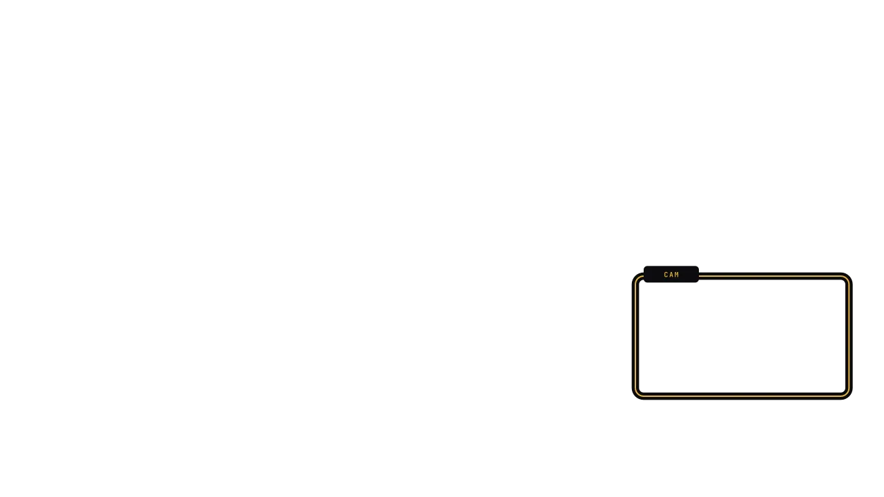 Webcam frame, Broadcast